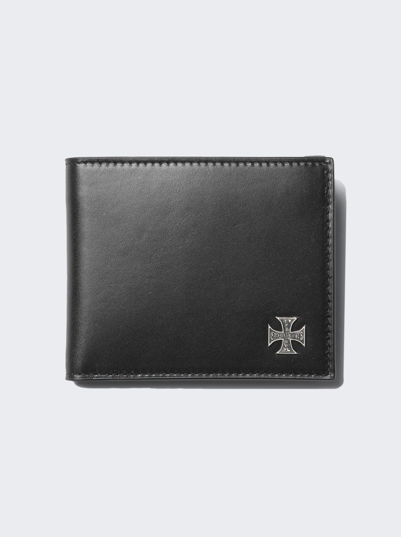 Cross Emblem Wallet Black - 1