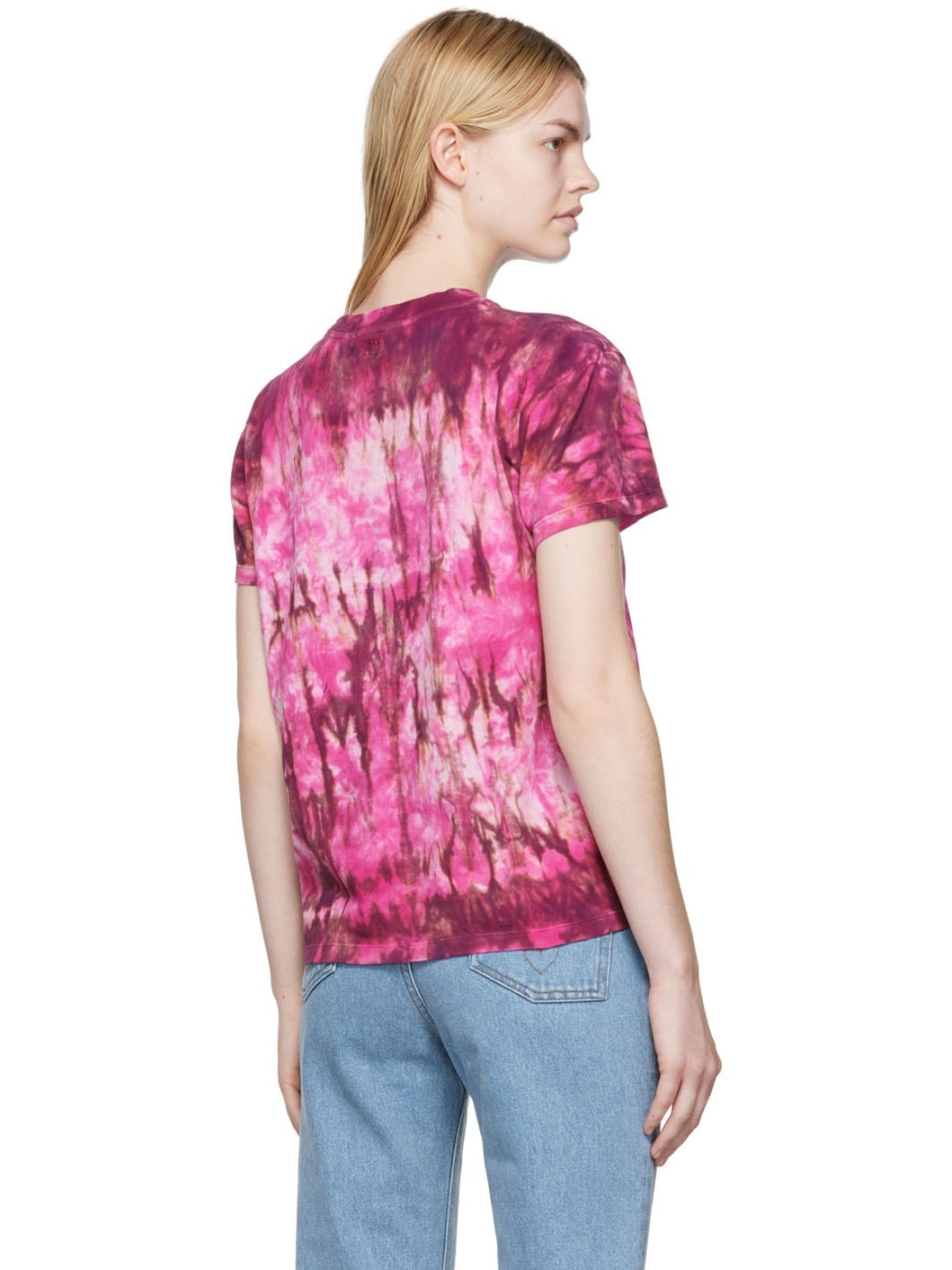 Pink Cotton T-Shirt - 3