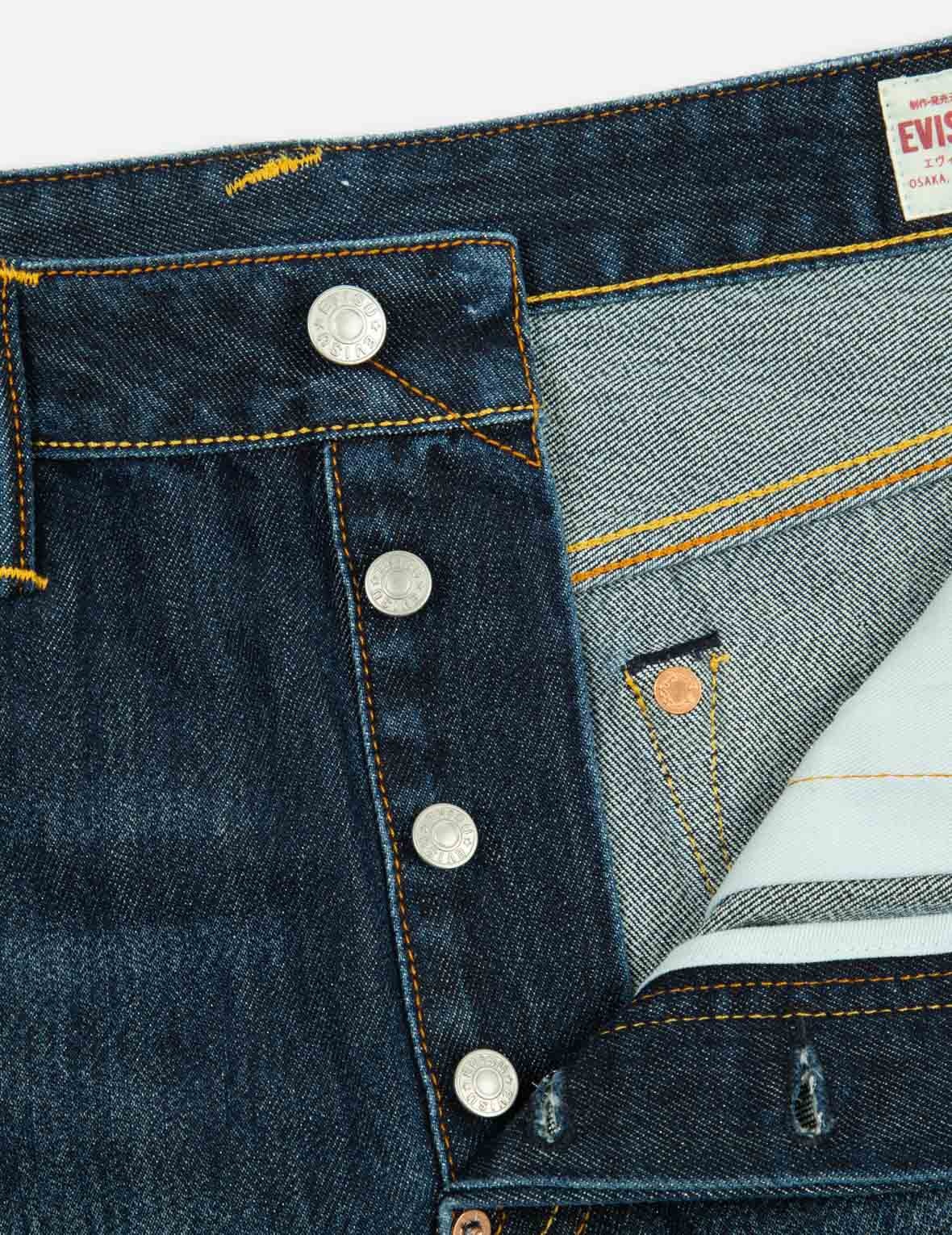 Seagull and Proverb Print Cropped Fit Jeans #2027 - 12