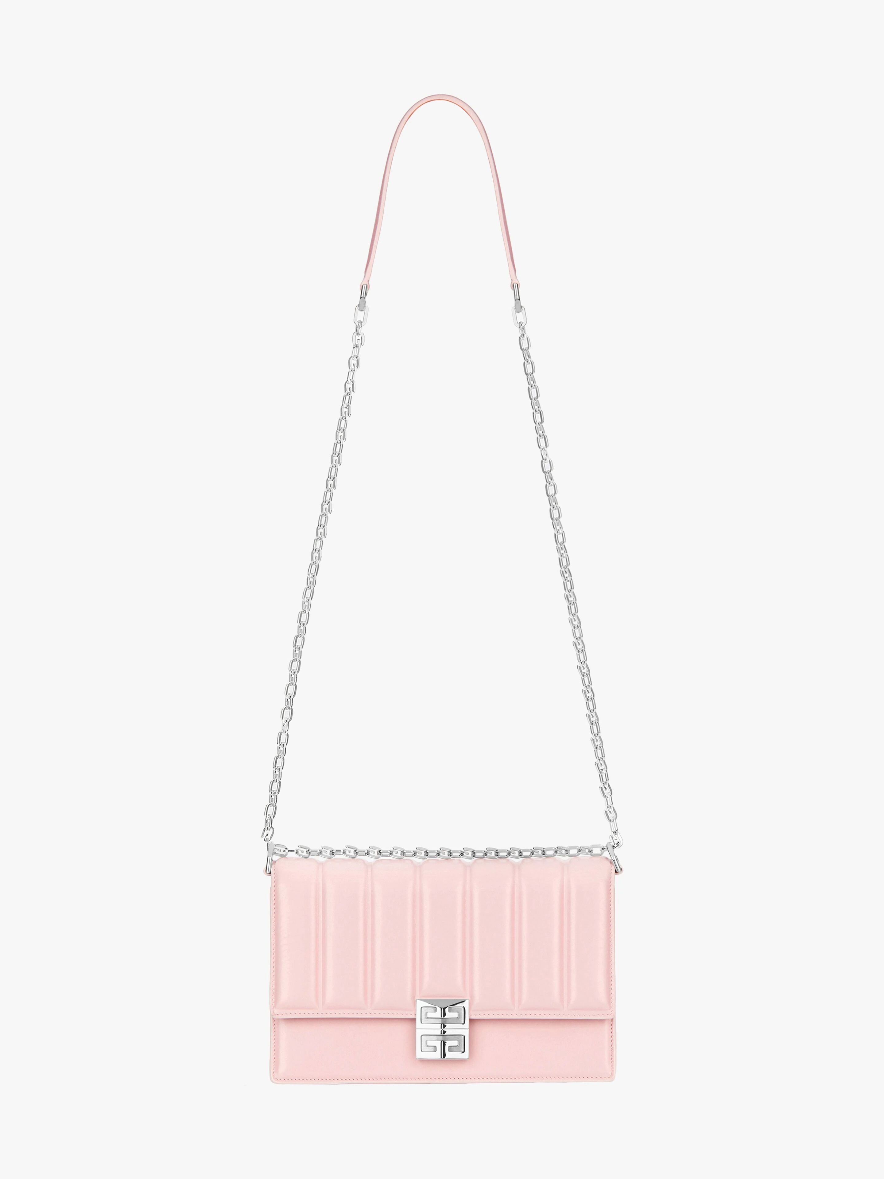 MEDIUM 4G BAG IN PADDED LEATHER WITH CHAIN - 3