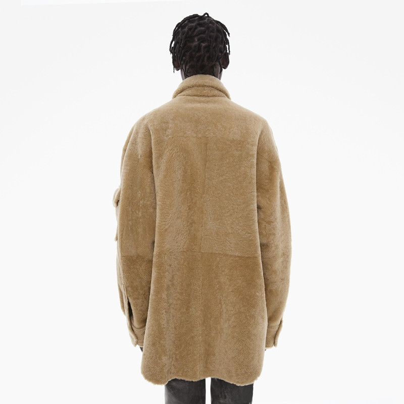 SHEARLING SHIRT JACKET 4