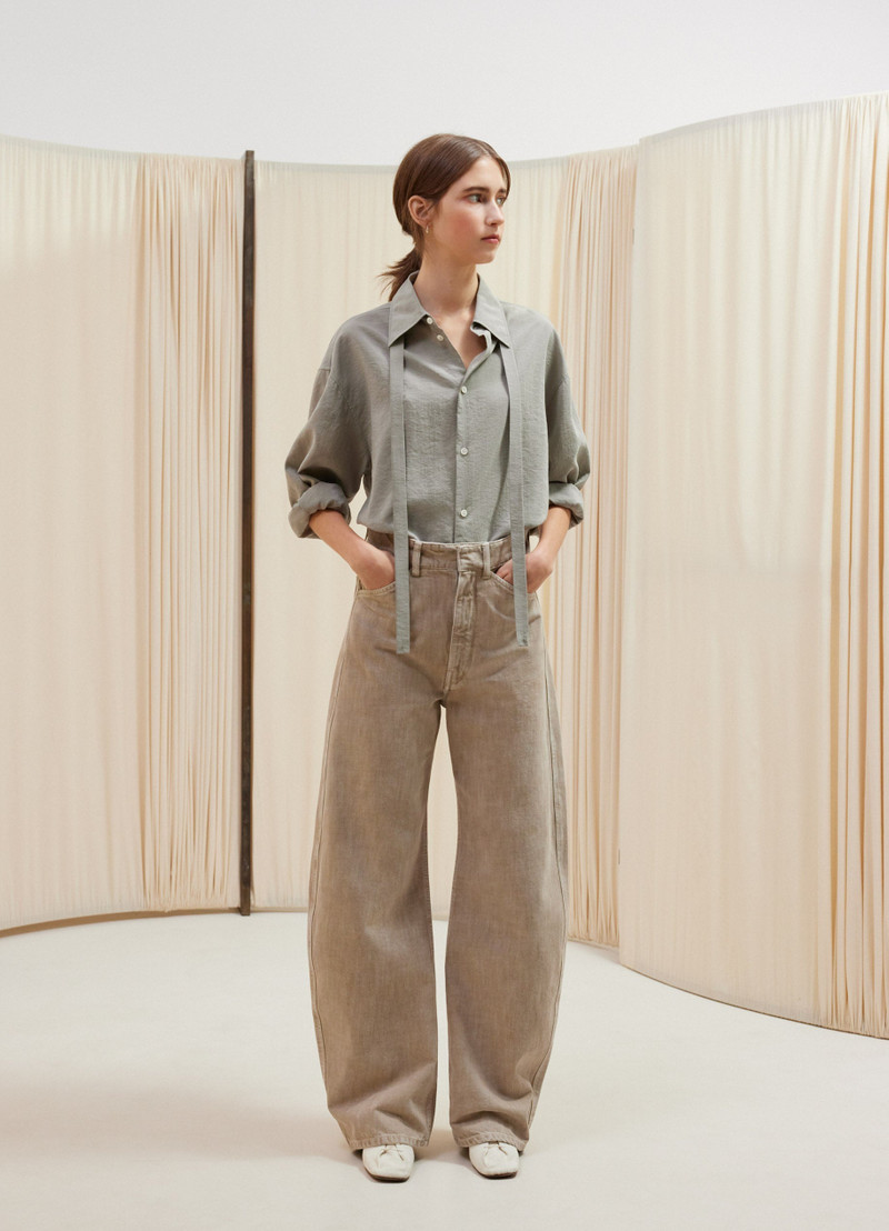 Lemaire HIGH WAISTED CURVED PANTS outlook