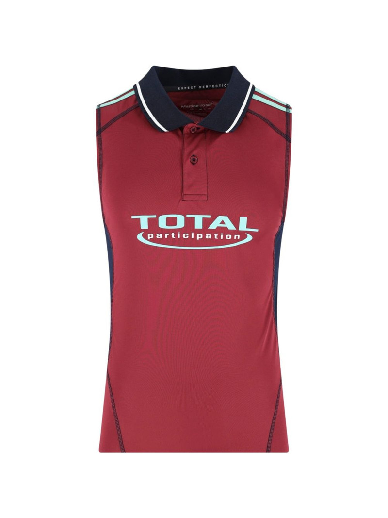 sleveless polo shirt 1