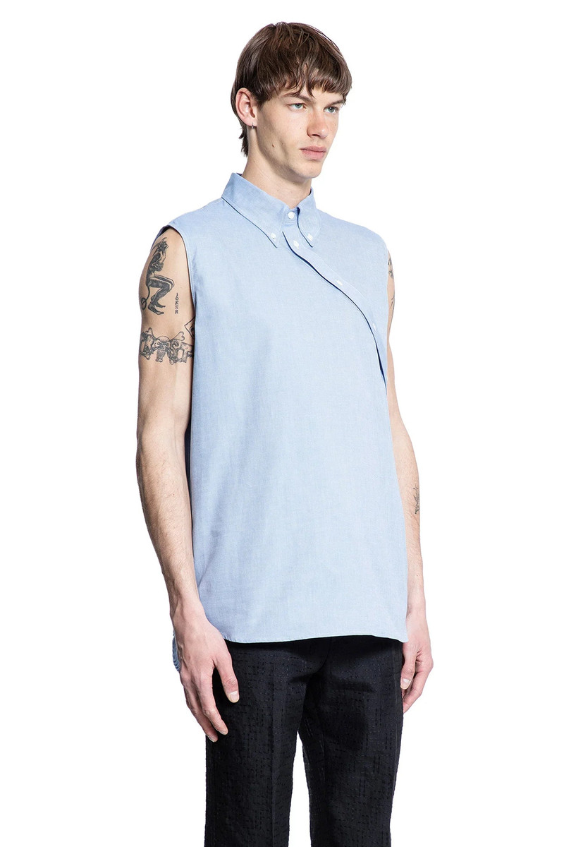 FENDI Sleeveless-Oxford-Cotton-Shirt outlook