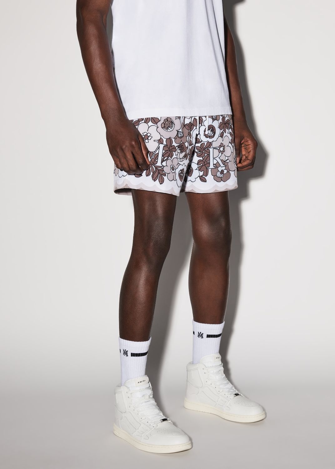 FLOWER AMIRI  SWIM TRUNK - 3