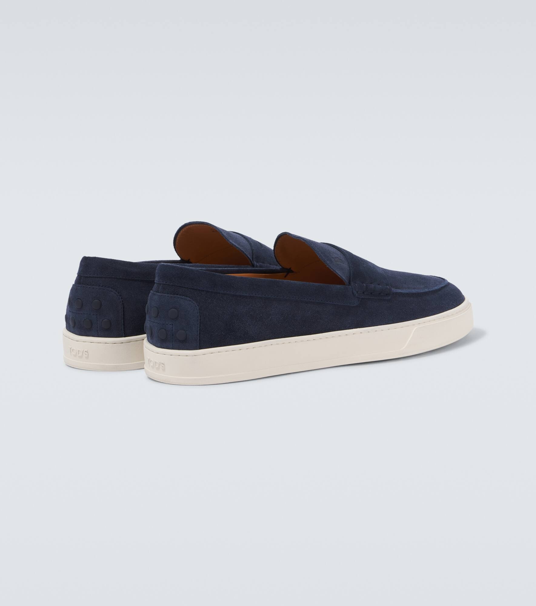 Suede penny loafers - 6