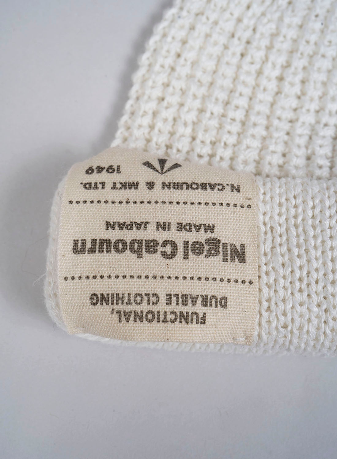 Beanie Hemp in Off White - 2