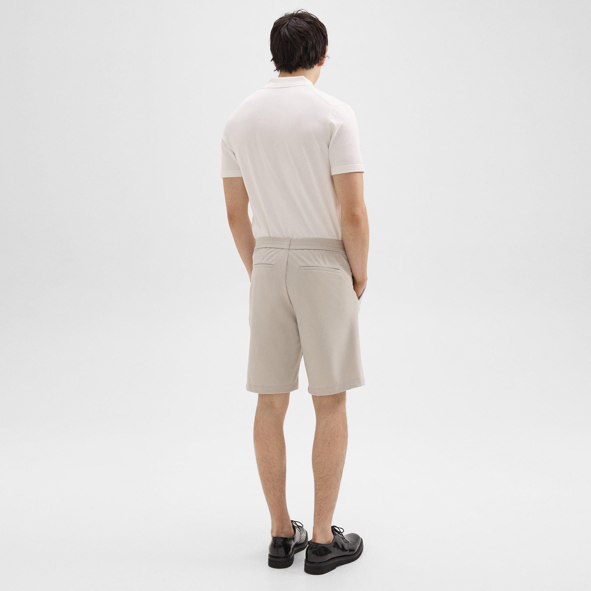 Curtis 9” Drawstring Short in Precision Ponte - 4