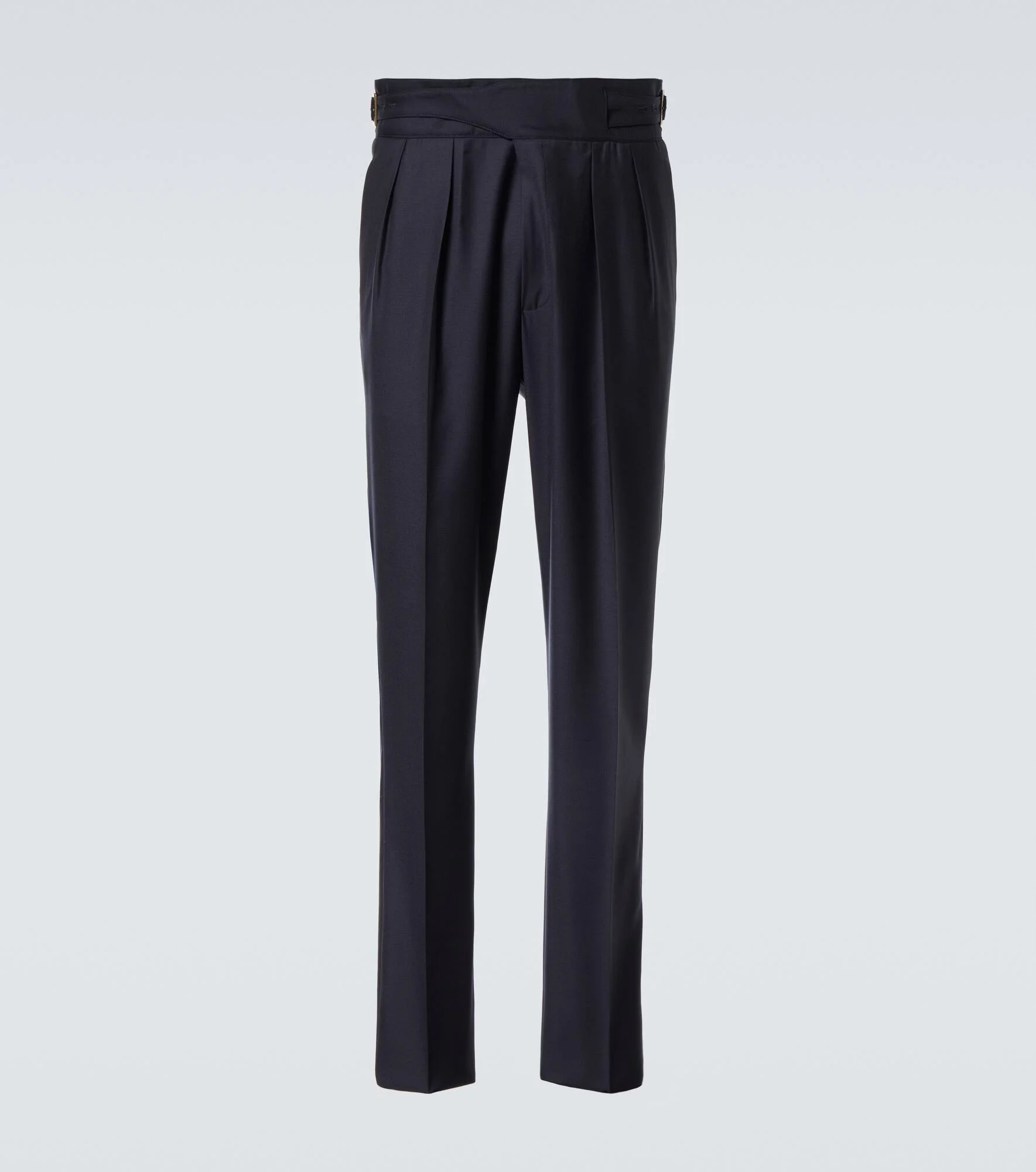 Manny virgin wool straight pants - 1