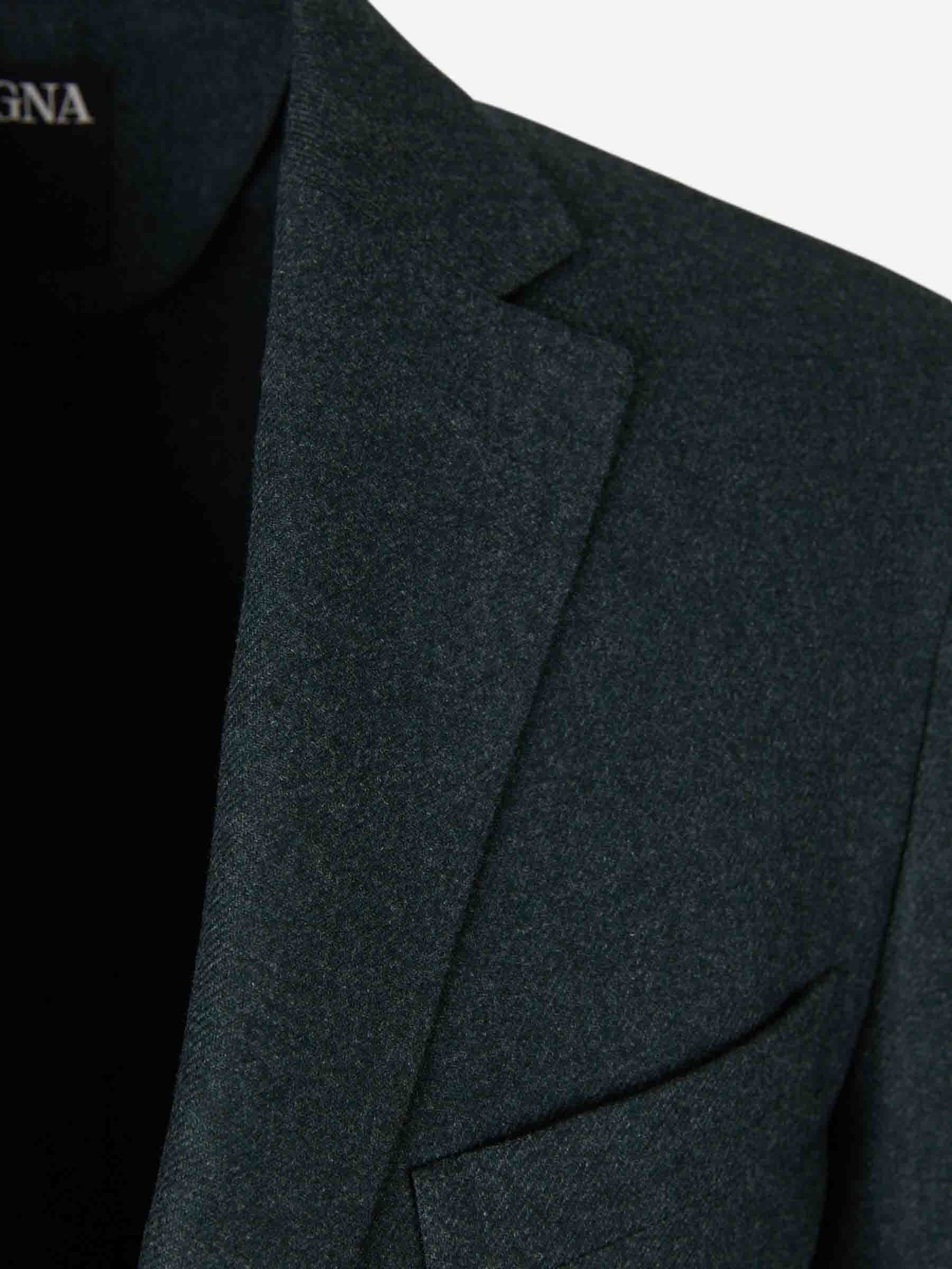 STRAIGHT WOOL BLAZER - 3