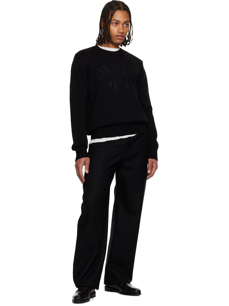 Givenchy Black Couture Seam Trousers outlook