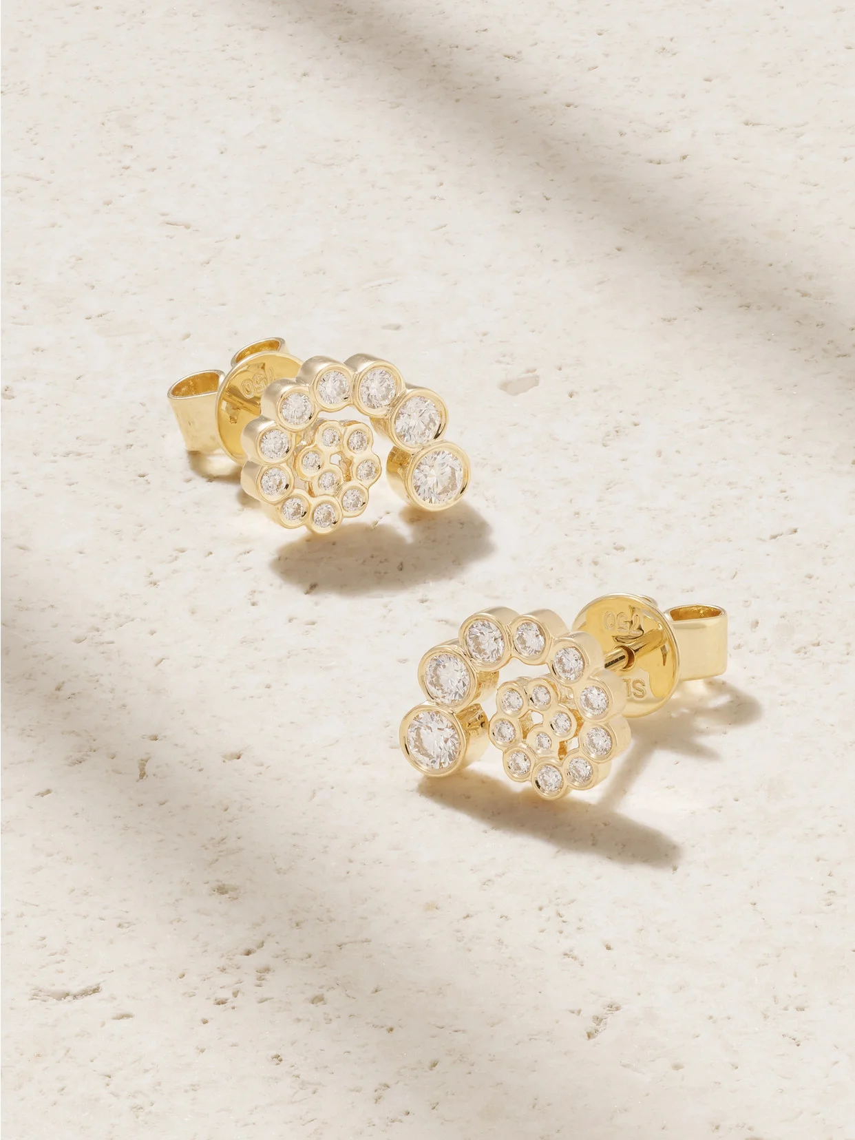 Petit Rêve Escargot 18-karat Recycled Gold Diamond Earrings - 1