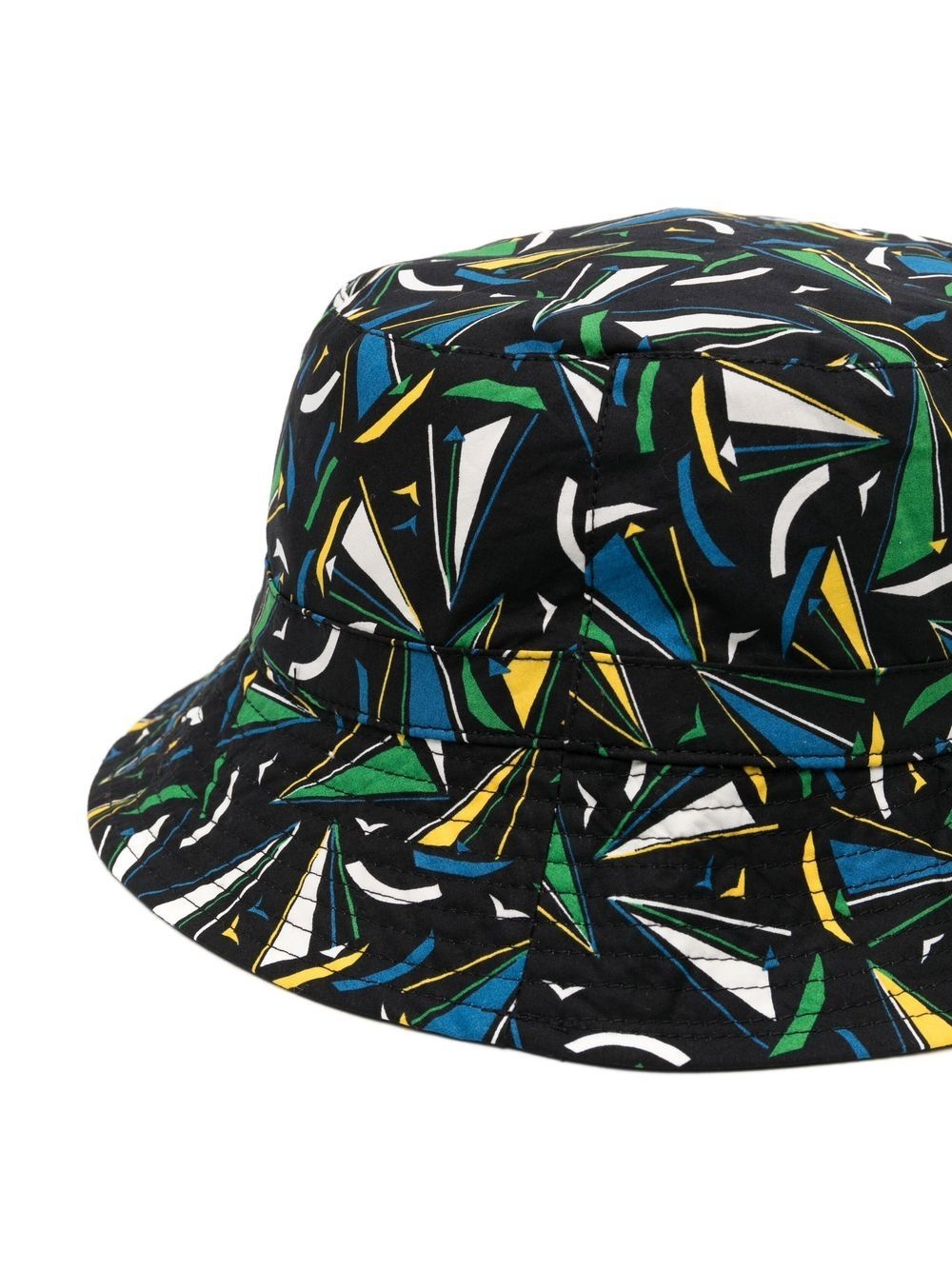 graphic-print reversible bucket hat - 2