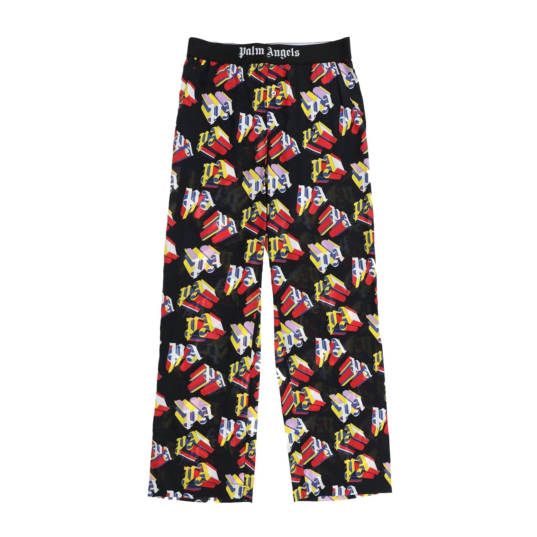 3D PA PAJAMA PANTS / BLK RED - 1