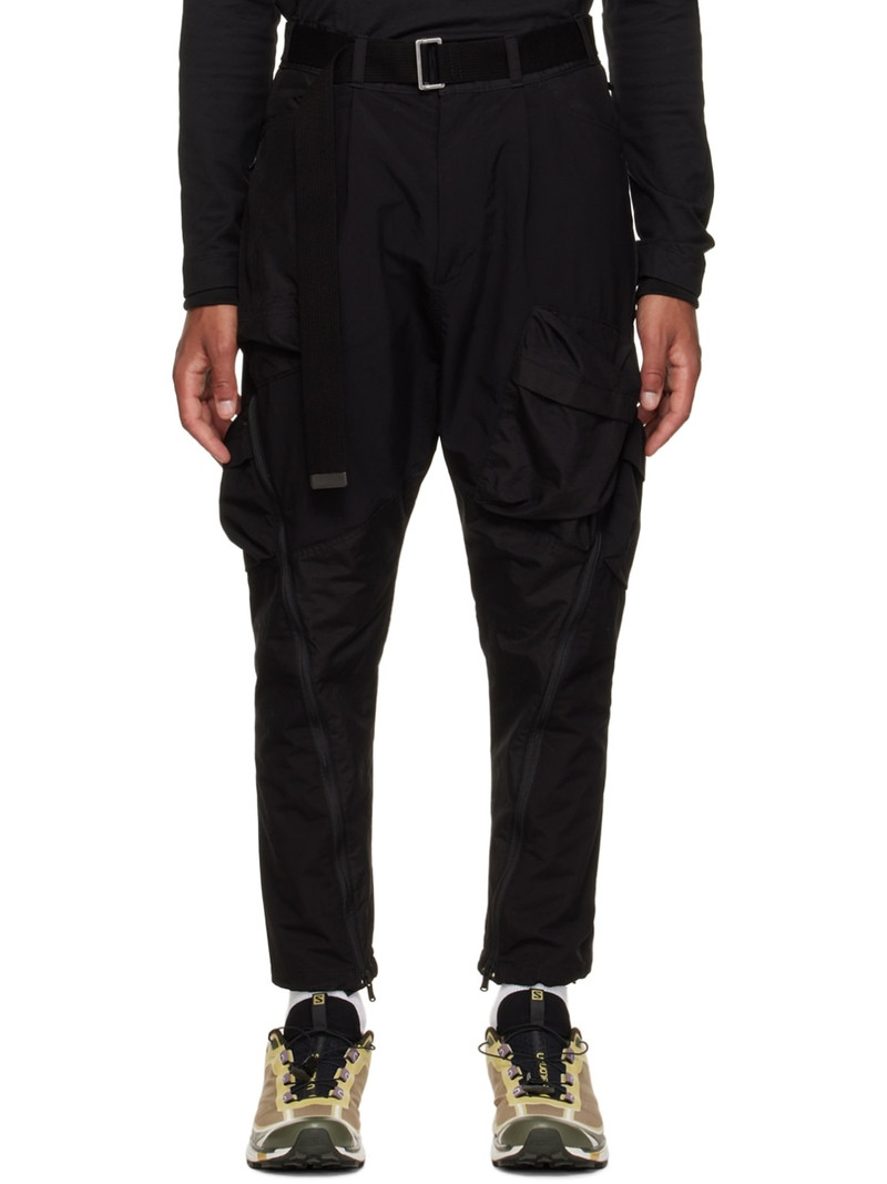 Black Tactical Cargo Pants 1