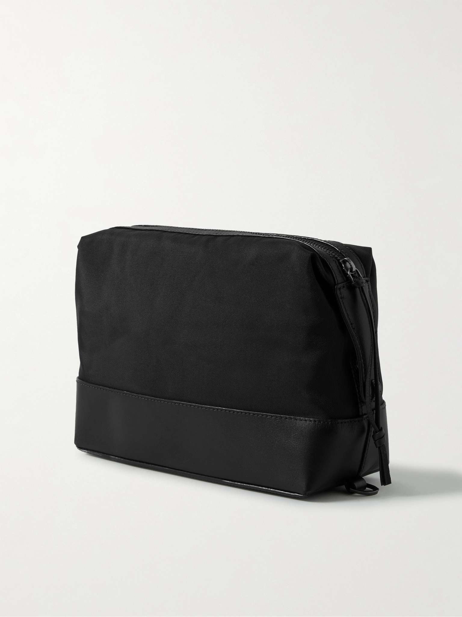 Jacob Logo-Appliquéd Leather-Trimmed Nylon Wash Bag - 3