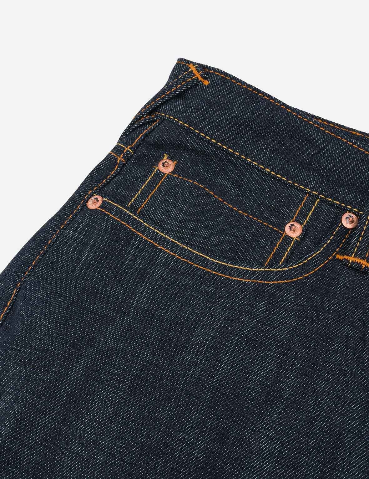 Brocade Daicock Appliqué Relax Straight Fit Jeans #2030 - 5
