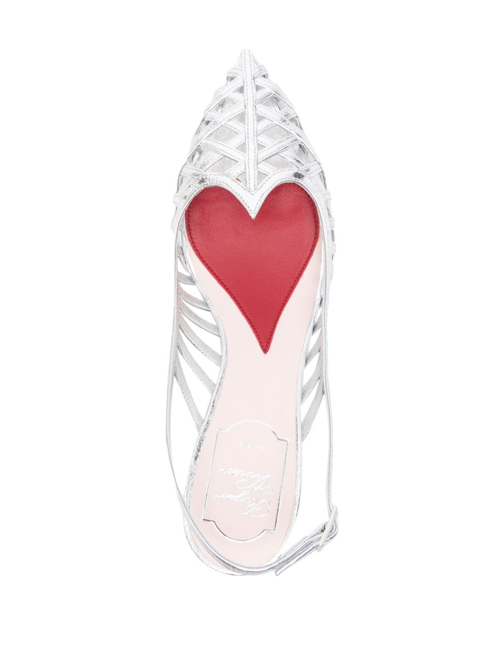 Roger Vivier Women I Love Vivier Leather Slingback Pumps - 4