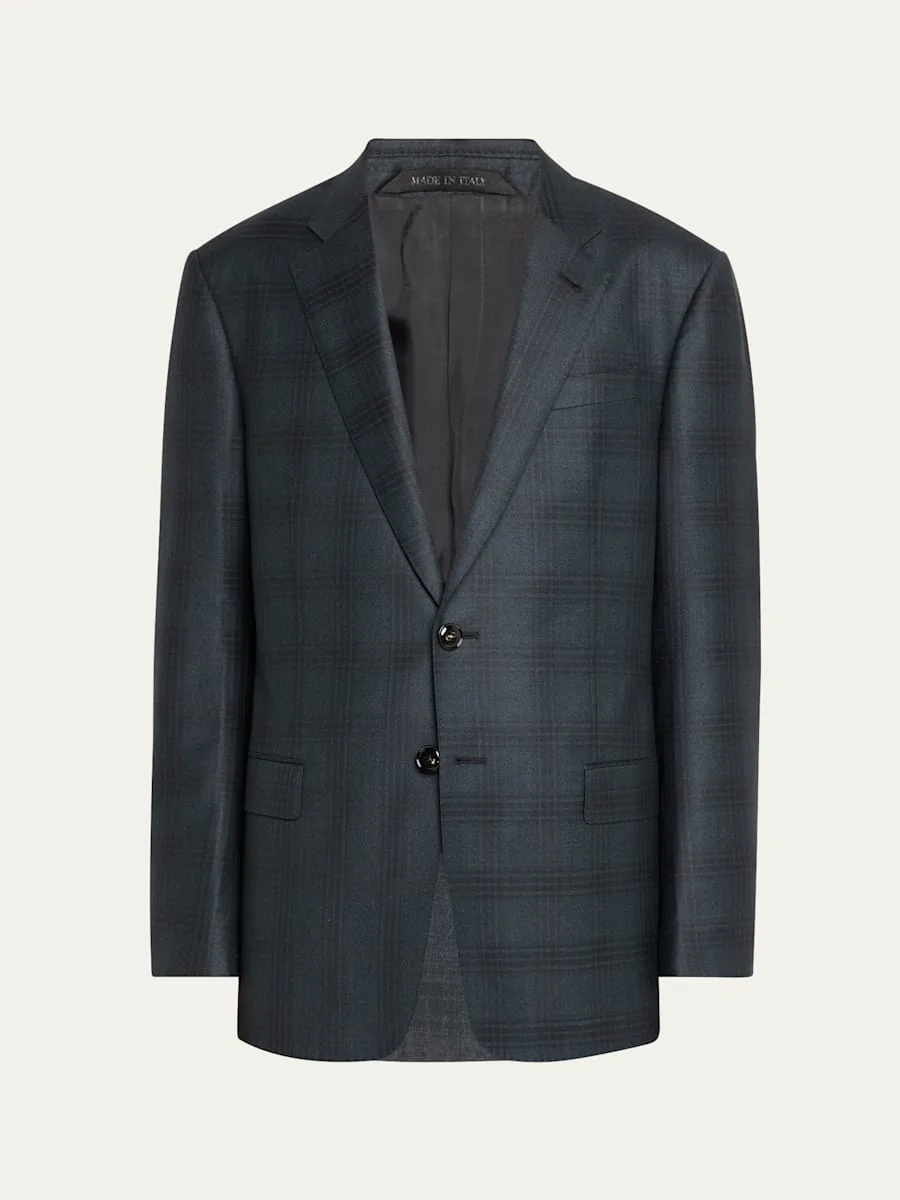 Men's Soft Wool-Cashmere Sport Coat - 1