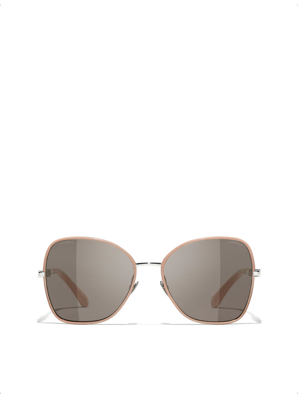 CH4283 butterfly-frame metal sunglasses - 1