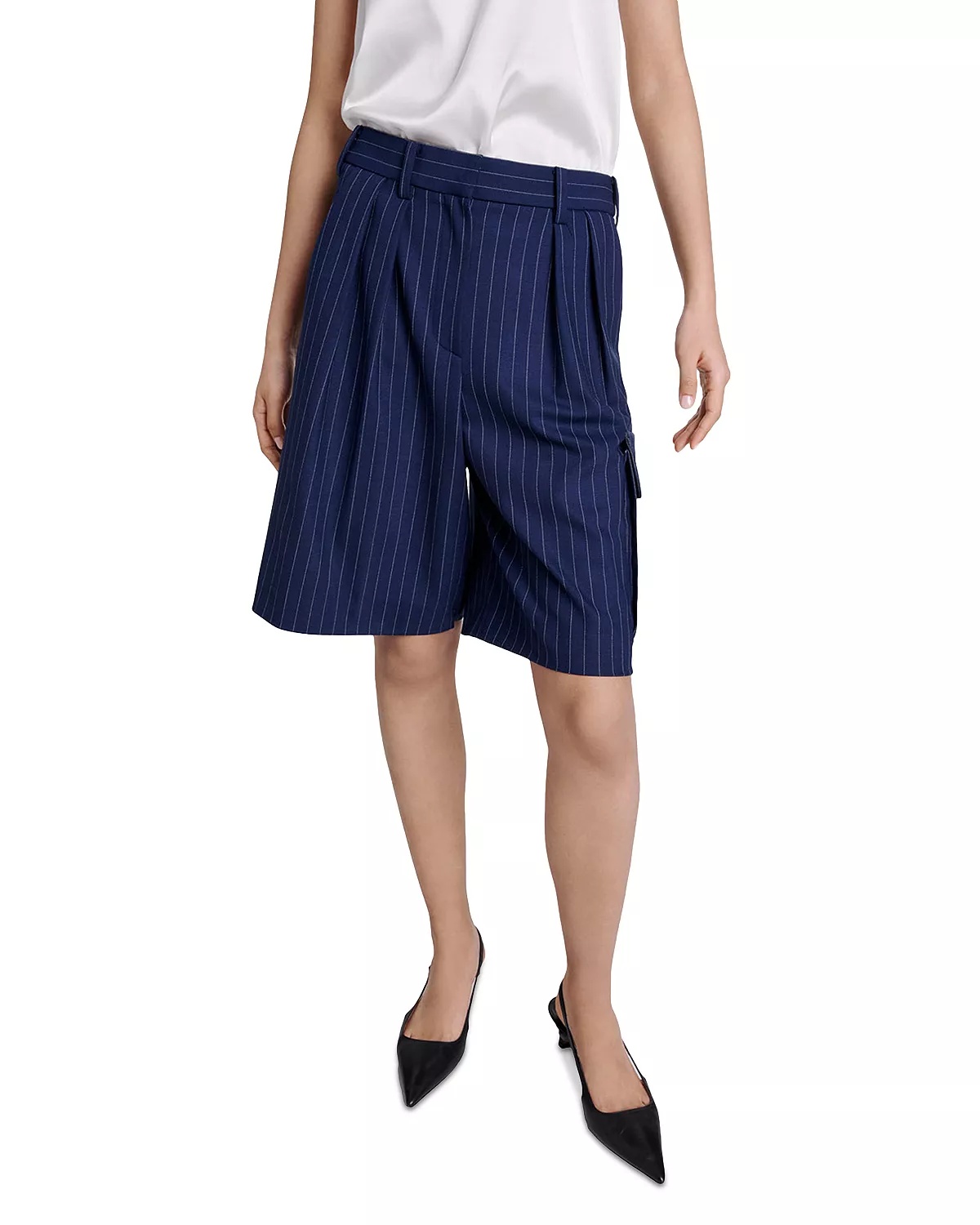 Ivaldo Striped Bermuda Shorts - 6