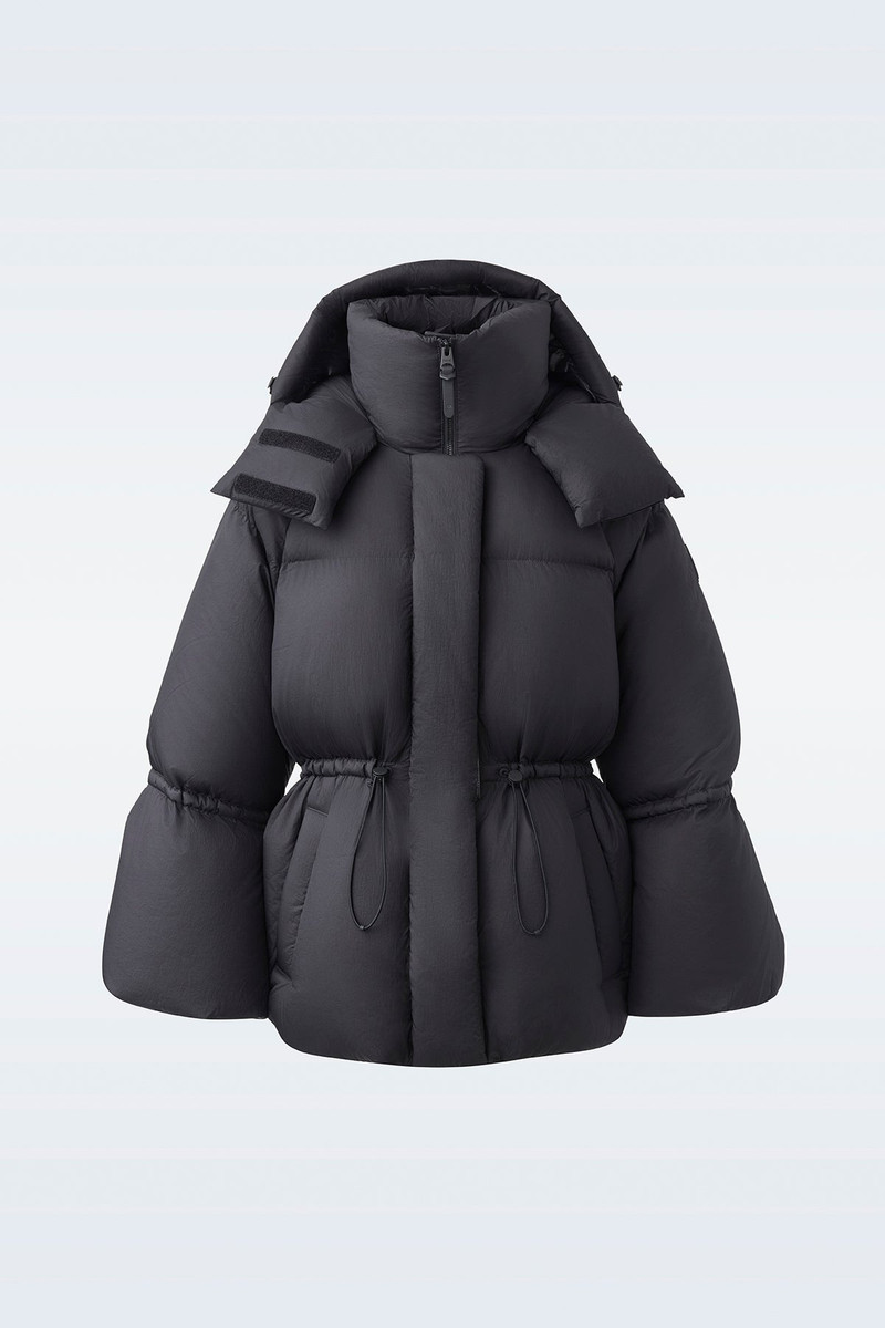 MACKAGE LEONE 2-in-1 down jacket with removable hood - P002545 