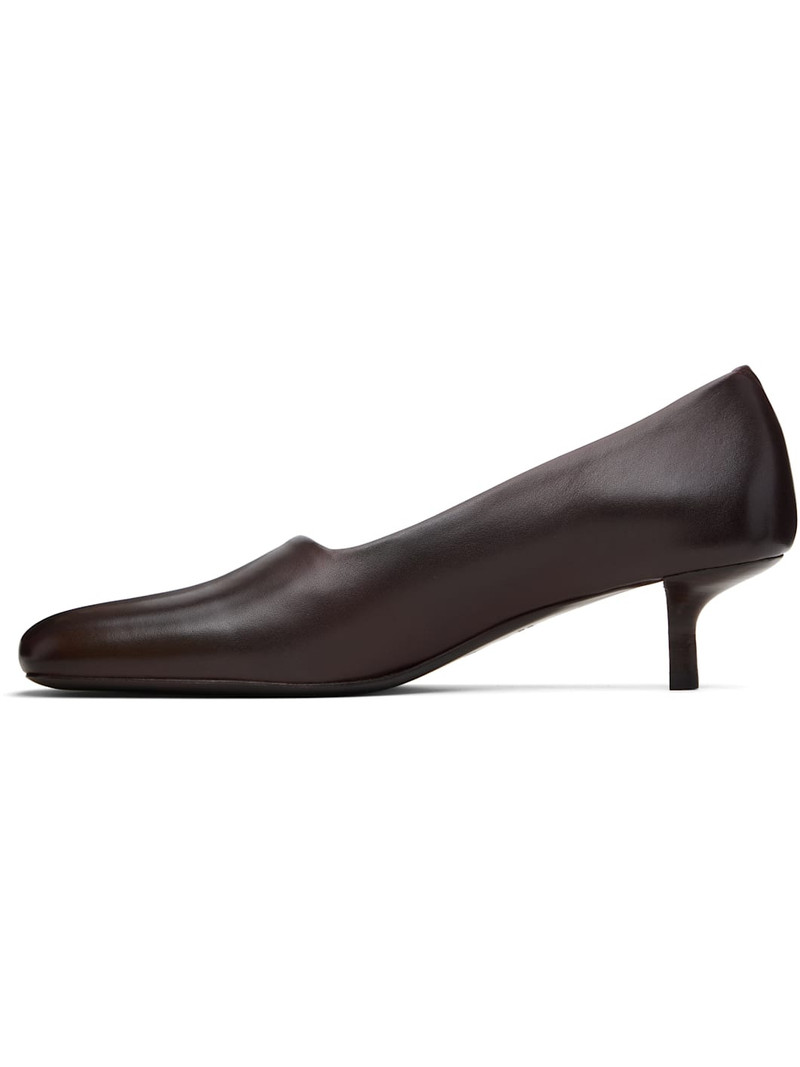 Brown Spazzola Heels 3