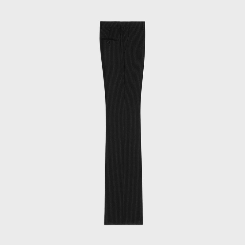 CELINE françoise pants in striped wool flannel outlook