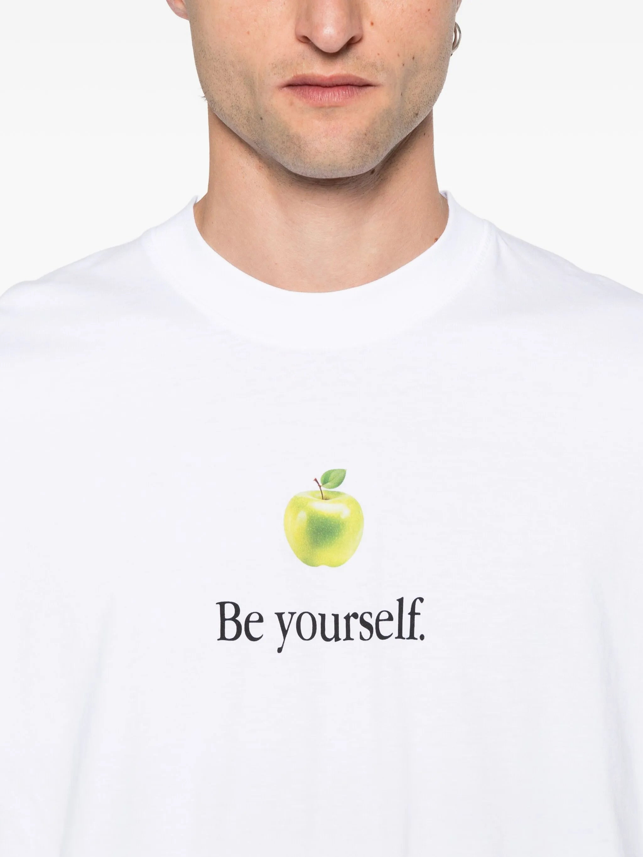 Vetements Apple-print T-shirt - 3
