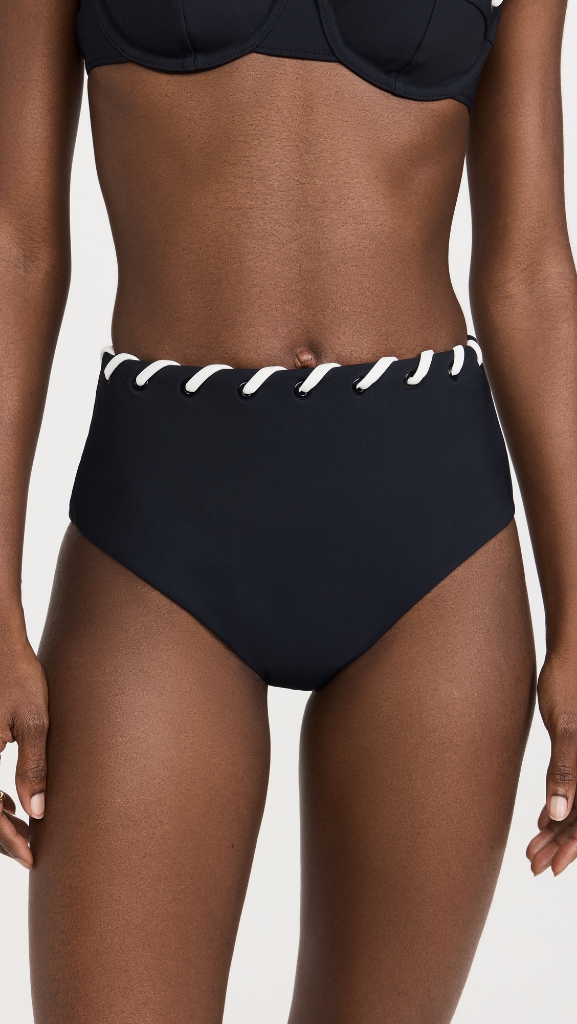 Milou High Waisted Bikini Bottoms - 1