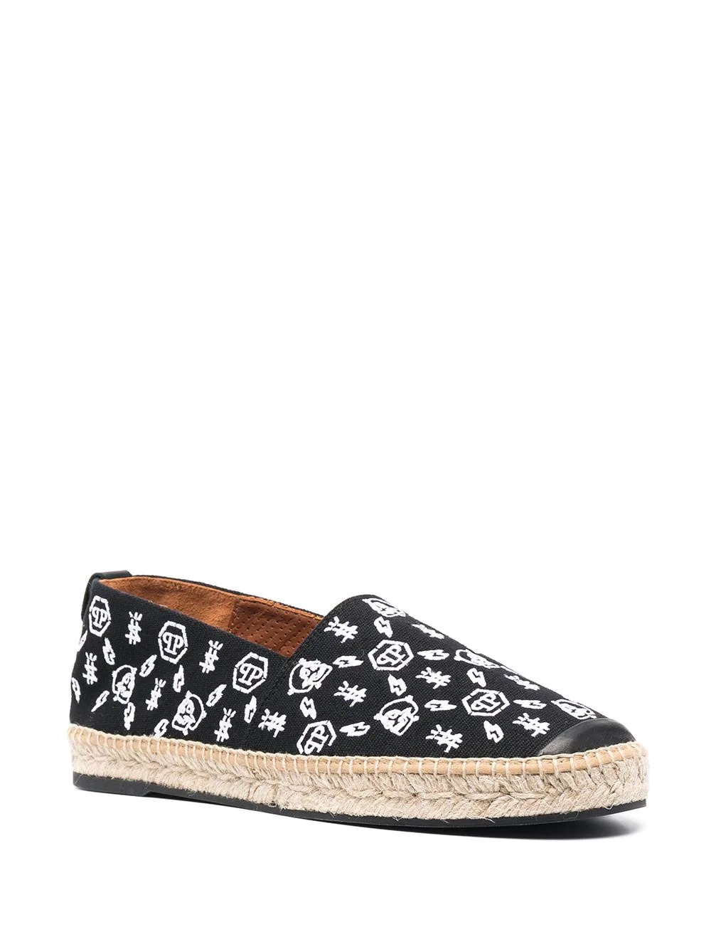 logo-print espadrilles - 2