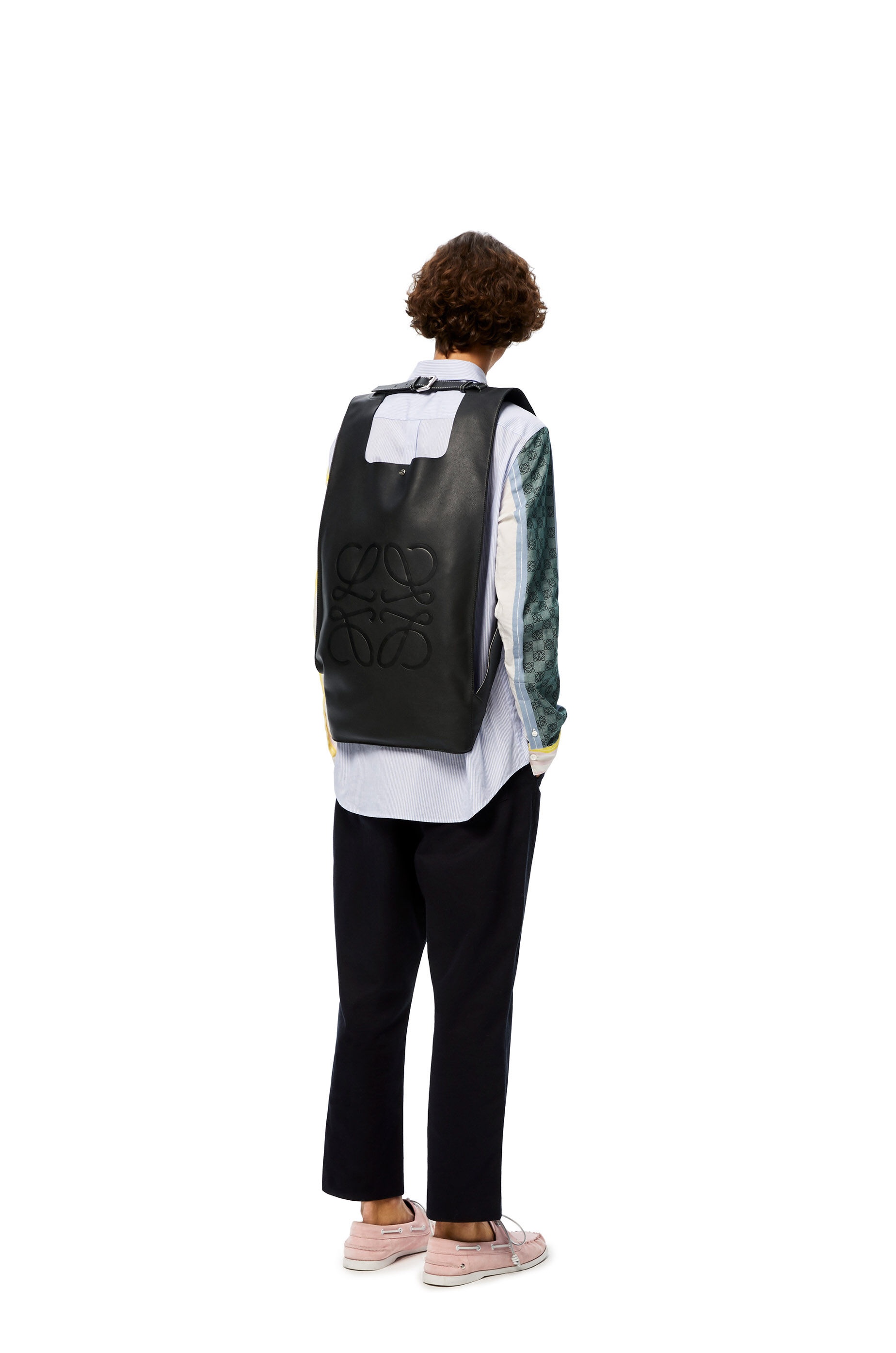 Shopper backpack in nappa calfskin - 5