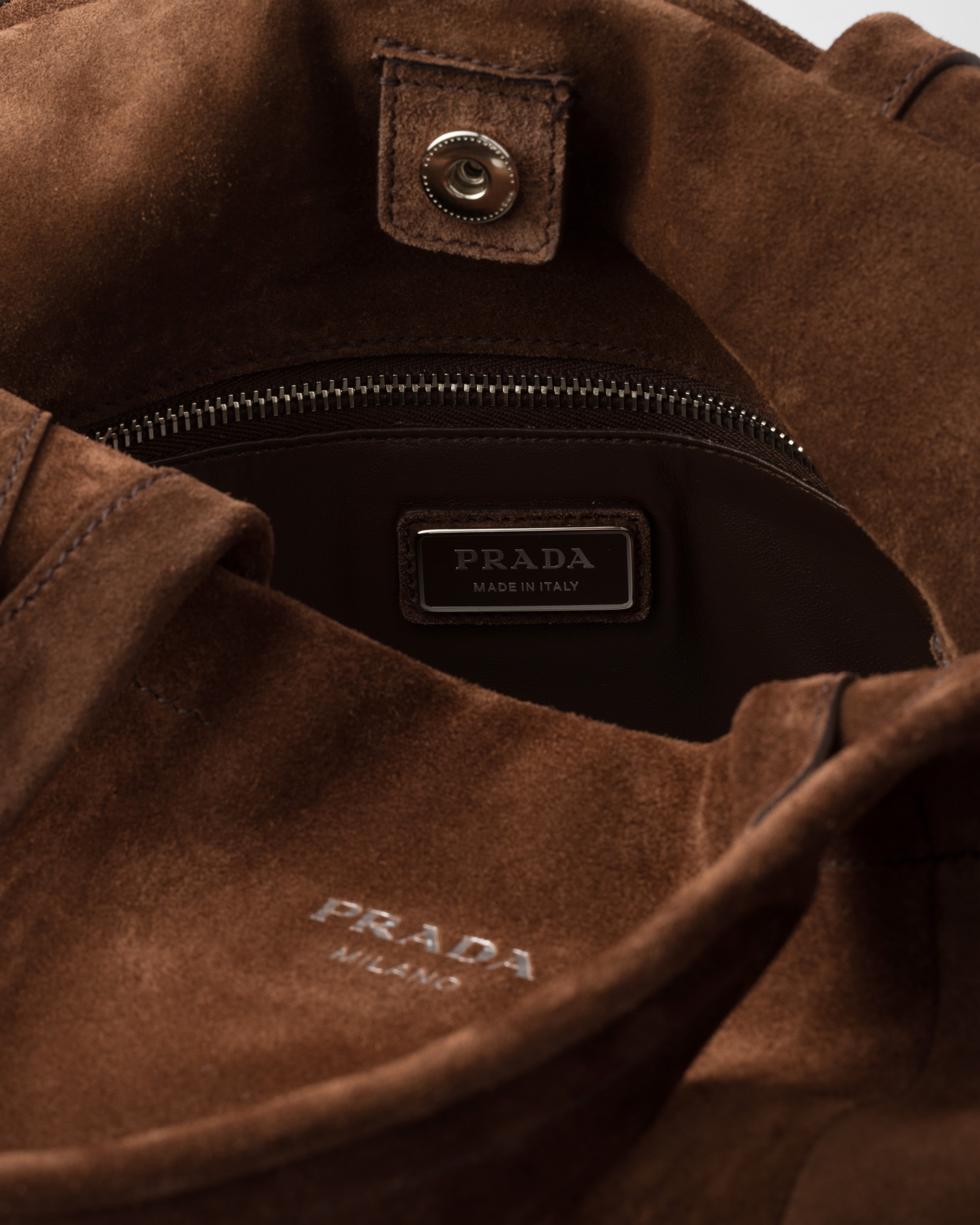 Suede tote bag - 4