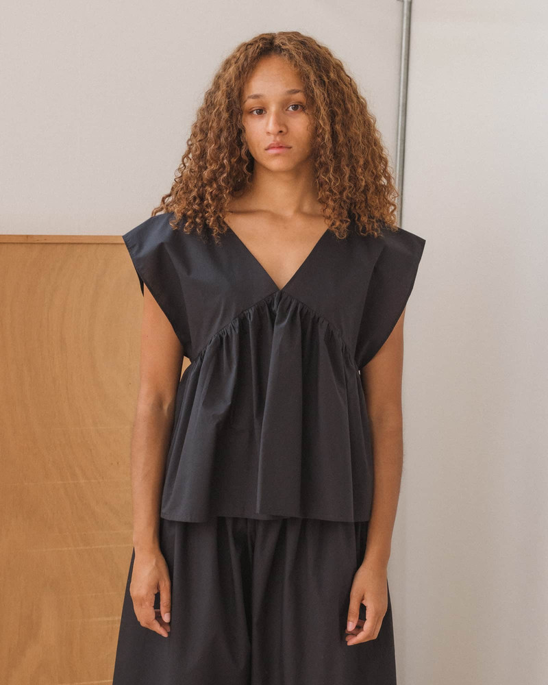Cable Top - Organic Cotton Poplin 1