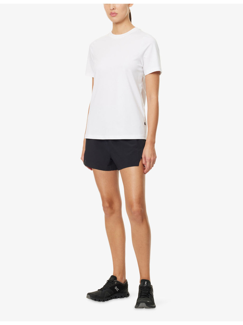 On Focus Short-Sleeve Cotton Blend T-Shirt outlook