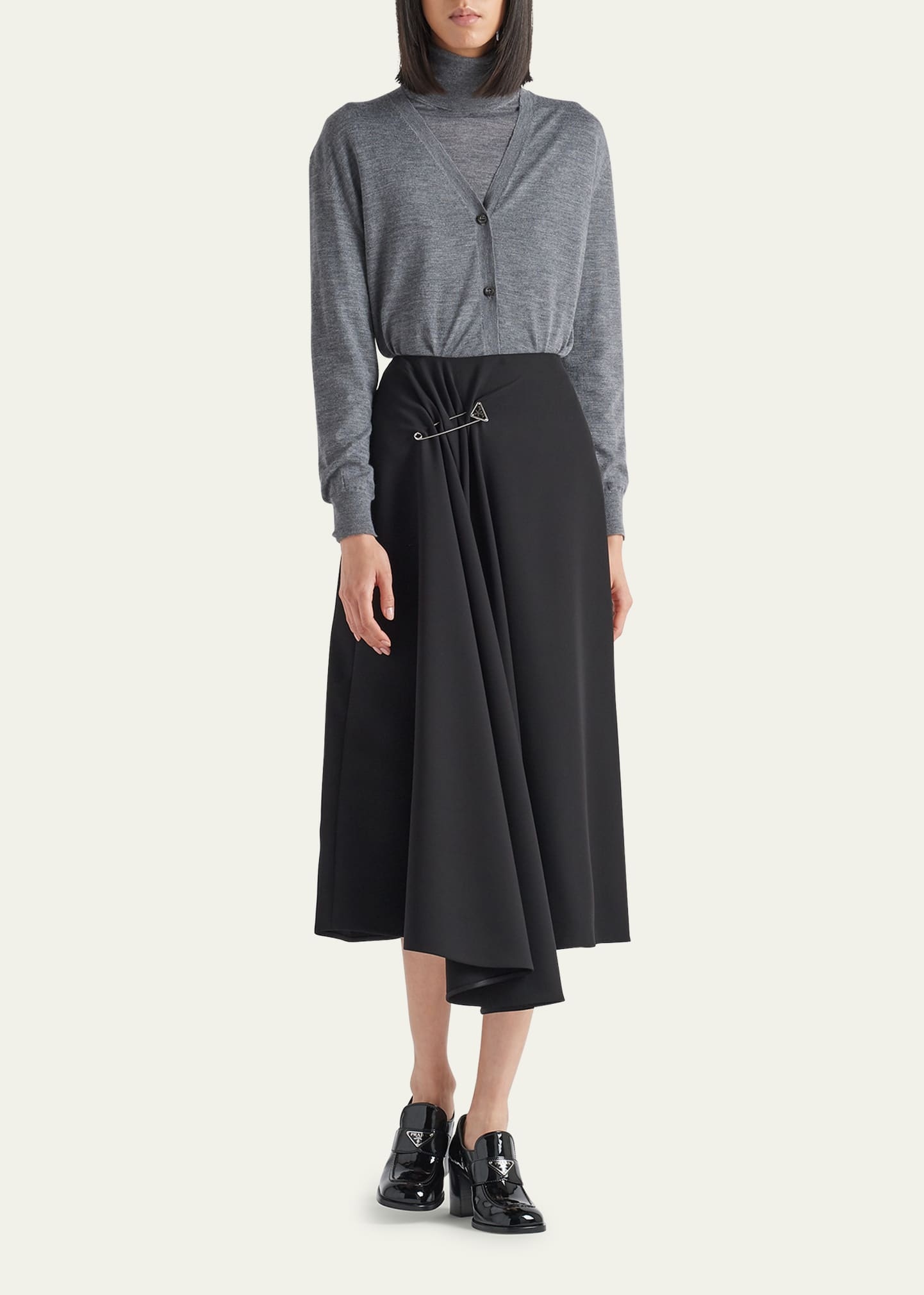 Superfine Cashmere Knit Turtleneck - 2