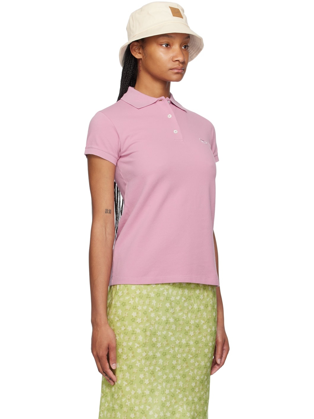 Pink Baby Fox Polo - 2