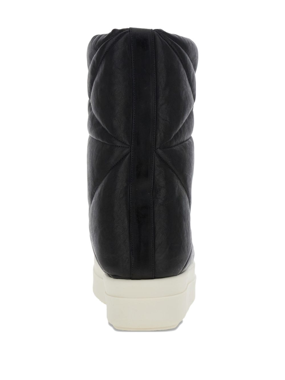 quilted leather boots - 3