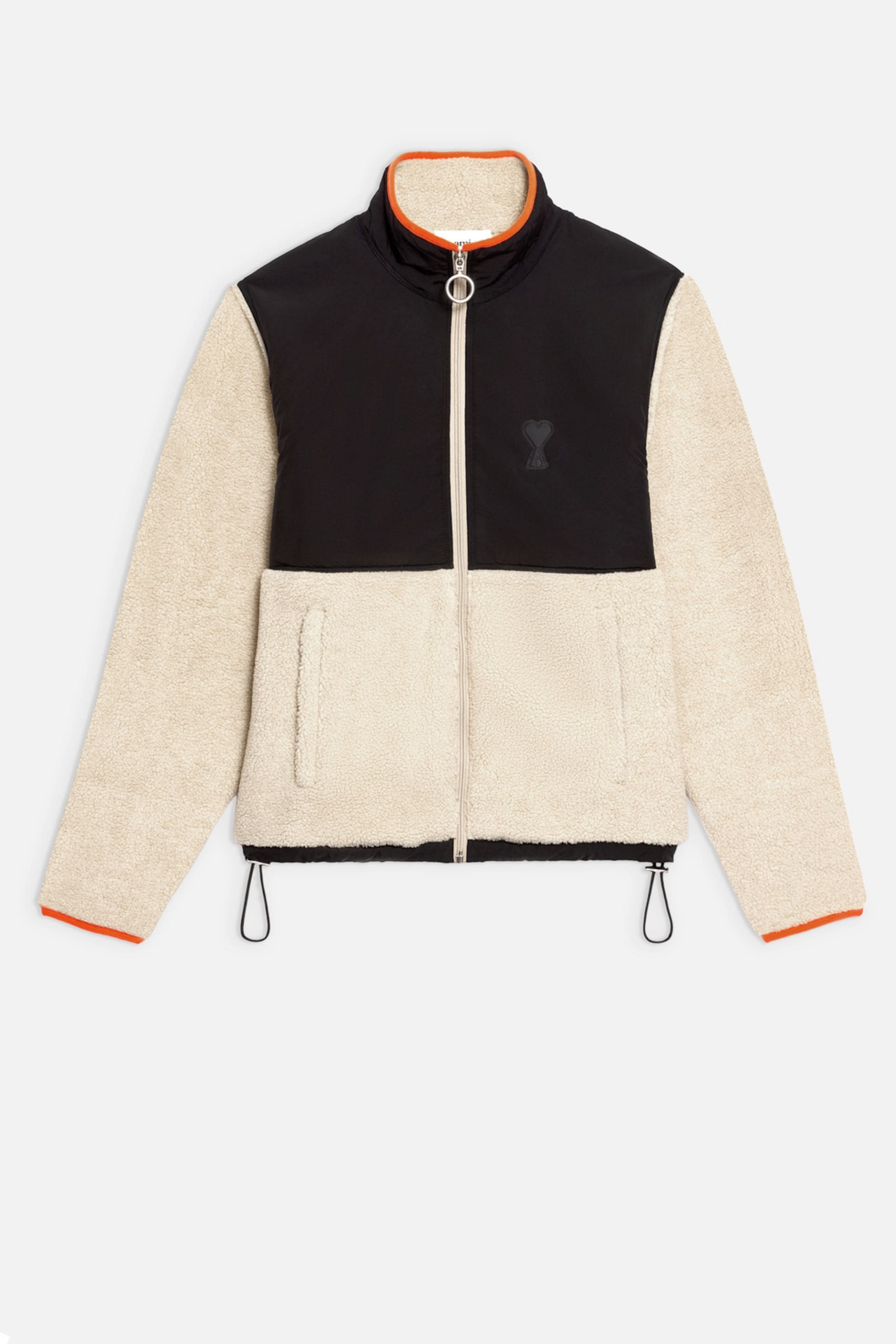 Ami De Cœur Sherpa Zipped Jacket - 1