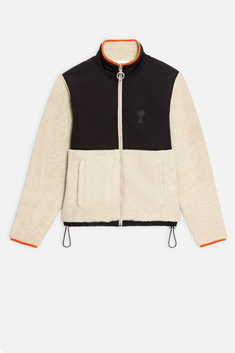Ami De Cœur Sherpa Zipped Jacket 1