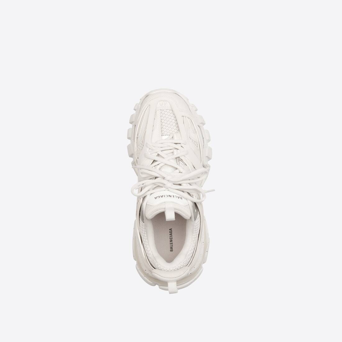 Women's Track Sneaker Recycled Sole in White - 5