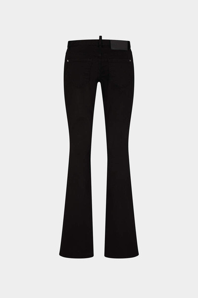 DSQUARED2 BULL DYED MEDIUM WAIST FLARE TWIGGY JEANS outlook