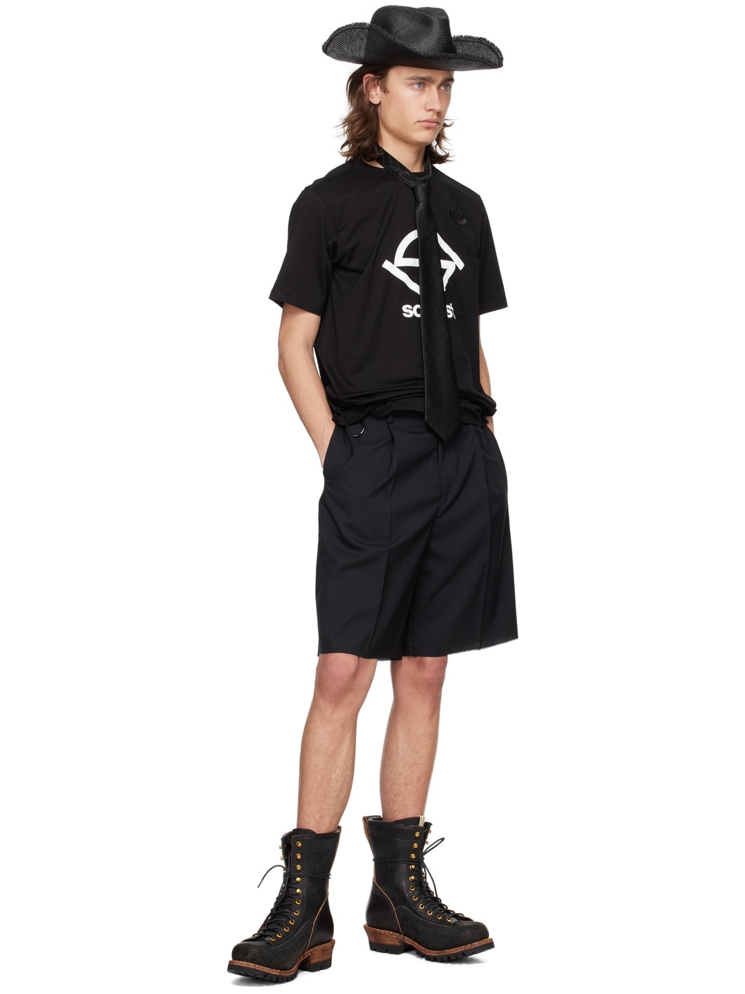 Black Bone Emblem T-Shirt - 5