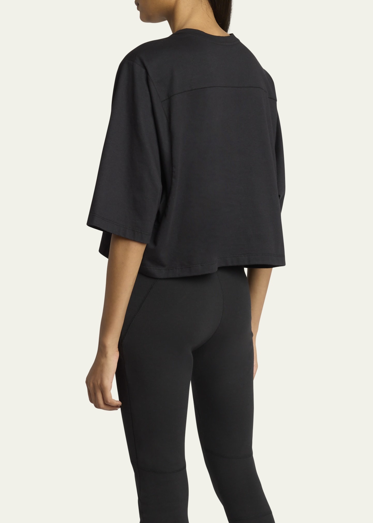 Crystal Logo Cropped T-Shirt - 3