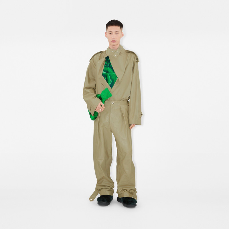 Burberry Cotton Gabardine Overshirt outlook
