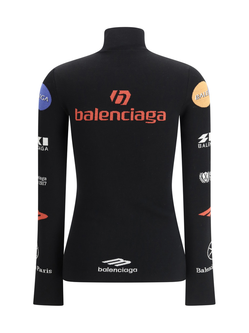 BALENCIAGA Sky Turtleneck Sweater outlook