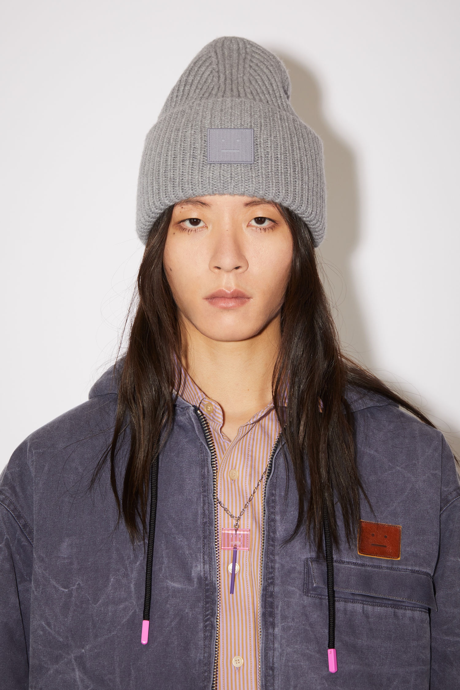 Hooded zipper jacker - Indigo blue - 7
