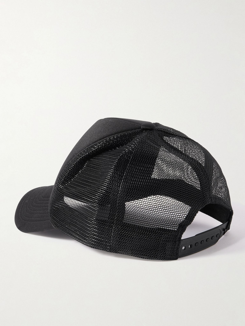 GALLERY DEPT. Logo-Print Foam and Mesh Trucker Cap Black outlook