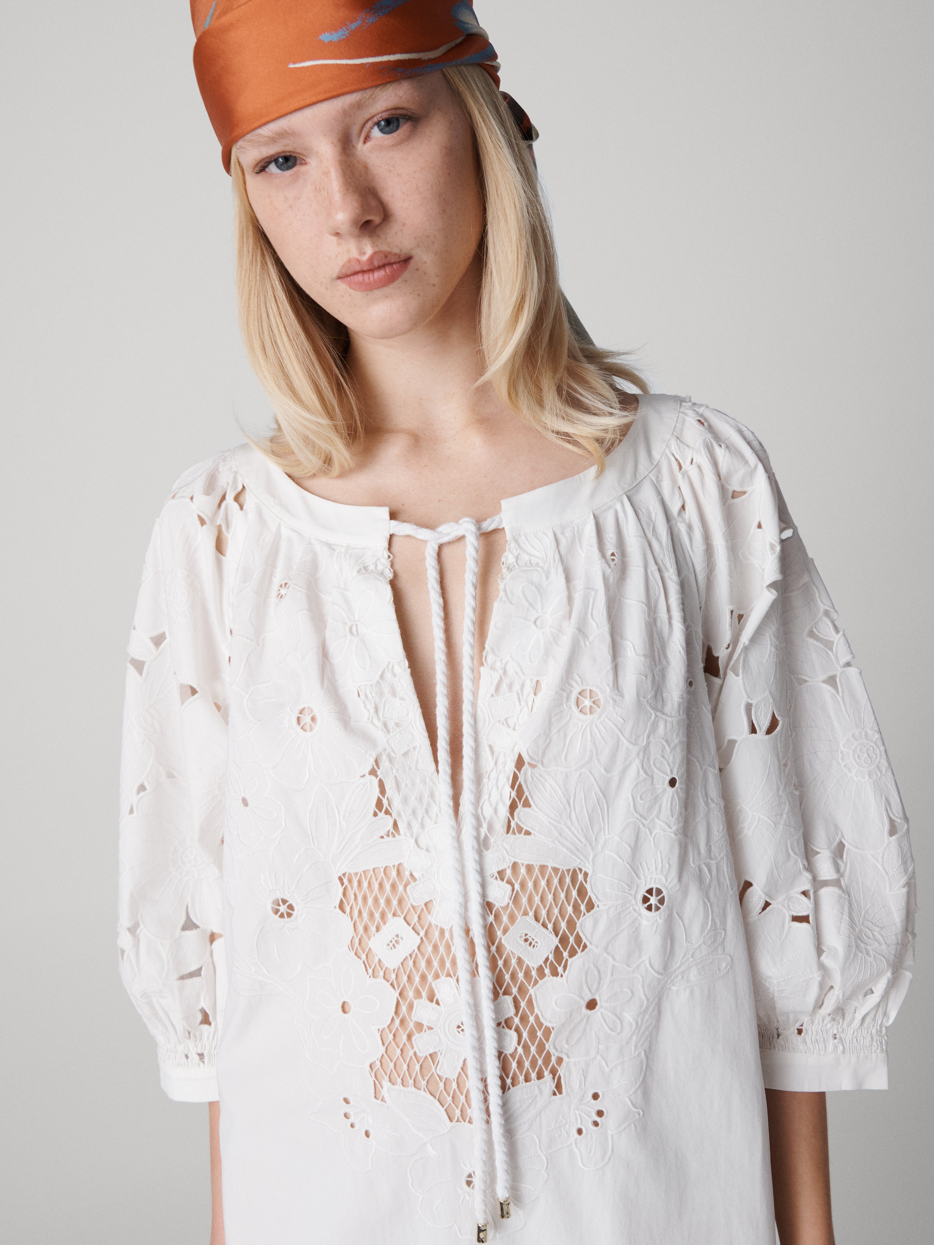 Rhodes Cotton Dress - 5