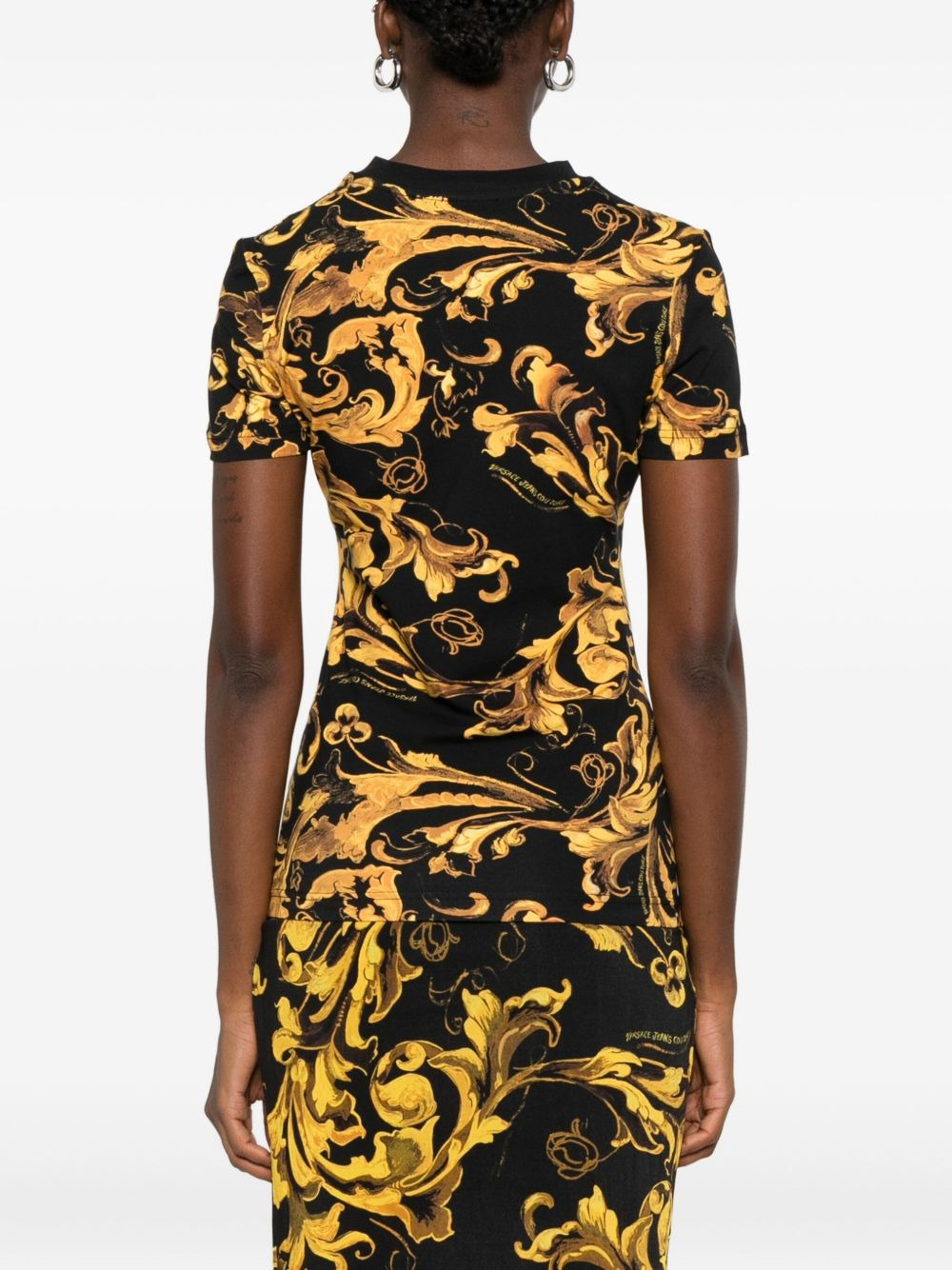 all-over print T-shirt - 4